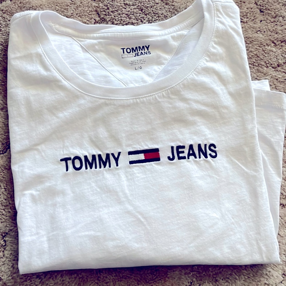 TOMMY JEANS brand Crop top. New without tags. Never worn. Smoke free home.